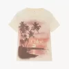 Baby fit t-shirt med logotyp i bomullsjersey Baby fit t-shirt med logotyp i bomullsjersey
