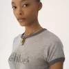 Baby fit t-shirt med logotyp i bomullsjersey Baby fit t-shirt med logotyp i bomullsjersey
