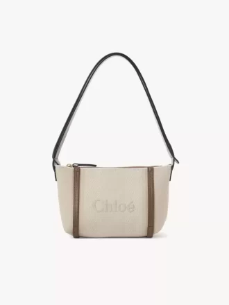 Chloé Carry axelväska i canvas Chloé Carry axelväska i canvas