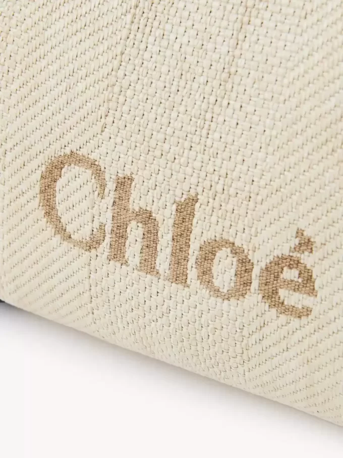 Chloé Carry axelväska i raffia Chloé Carry axelväska i raffia
