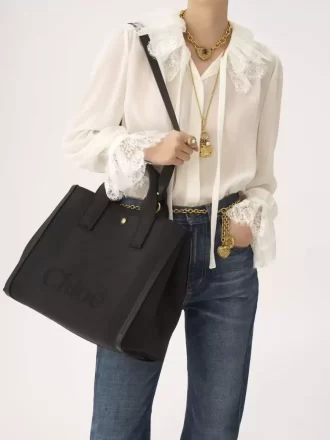 Chloé Carry-väska i canvas Chloé Carry-väska i canvas