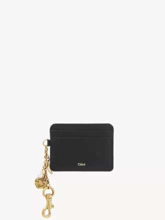 Chloé Charms korthållare i narvat läder Chloé Charms korthållare i narvat läder
