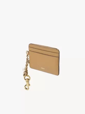 Chloé Charms korthållare i narvat läder Chloé Charms korthållare i narvat läder