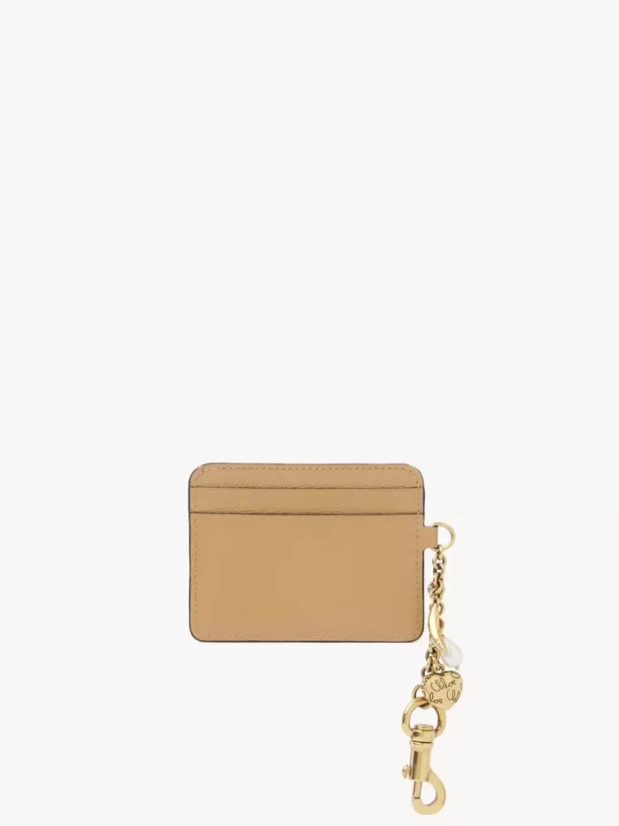 Chloé Charms korthållare i narvat läder Chloé Charms korthållare i narvat läder