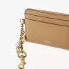 Chloé Charms korthållare i narvat läder Chloé Charms korthållare i narvat läder