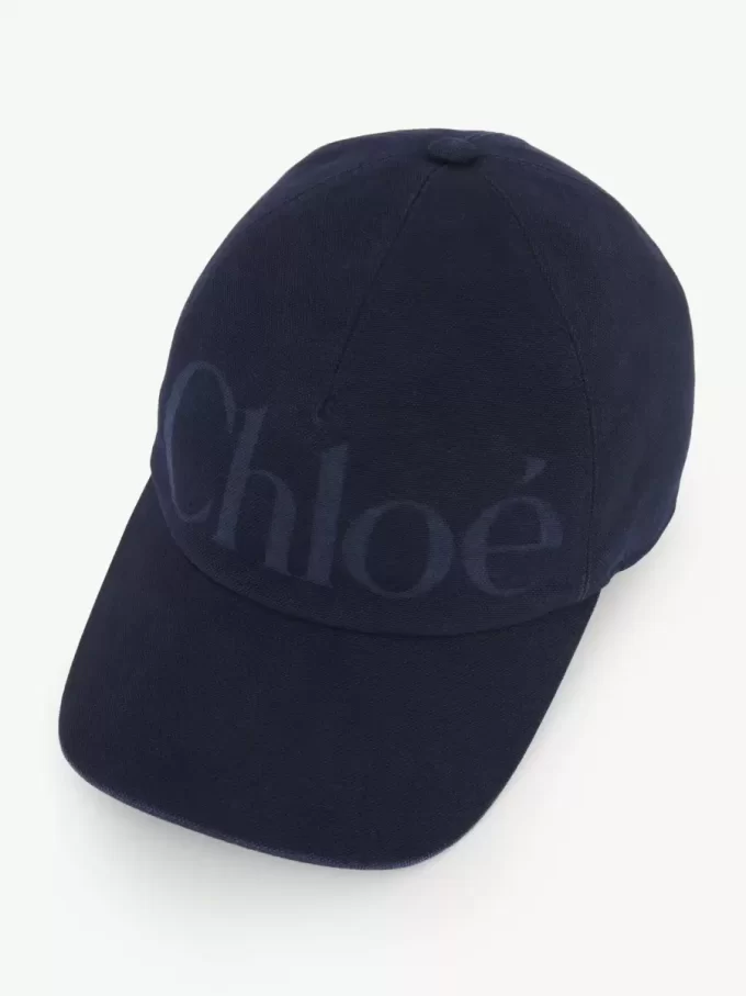 Chloé Essentials-kepsen i tvättad bomull Chloé Essentials-kepsen i tvättad bomull
