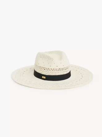 Chloé Panama-hatten i palmstrå Chloé Panama-hatten i palmstrå