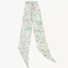 Chloé Peonies bandeau halsduk i siden charmeuse Chloé Peonies bandeau halsduk i siden charmeuse