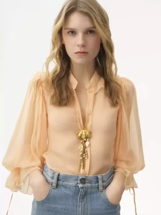 Chloé Shells-hängsmyckeshalsband Chloé Shells-hängsmyckeshalsband