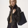 Chloé Spin tote-väska i denim Chloé Spin tote-väska i denim