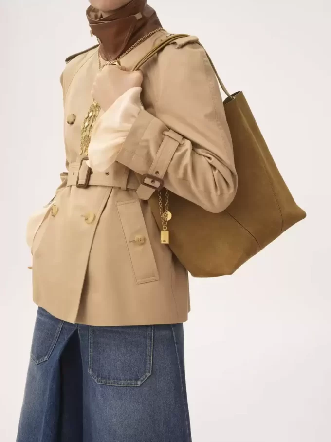 Chloé Spin tote-väska i mocka Chloé Spin tote-väska i mocka