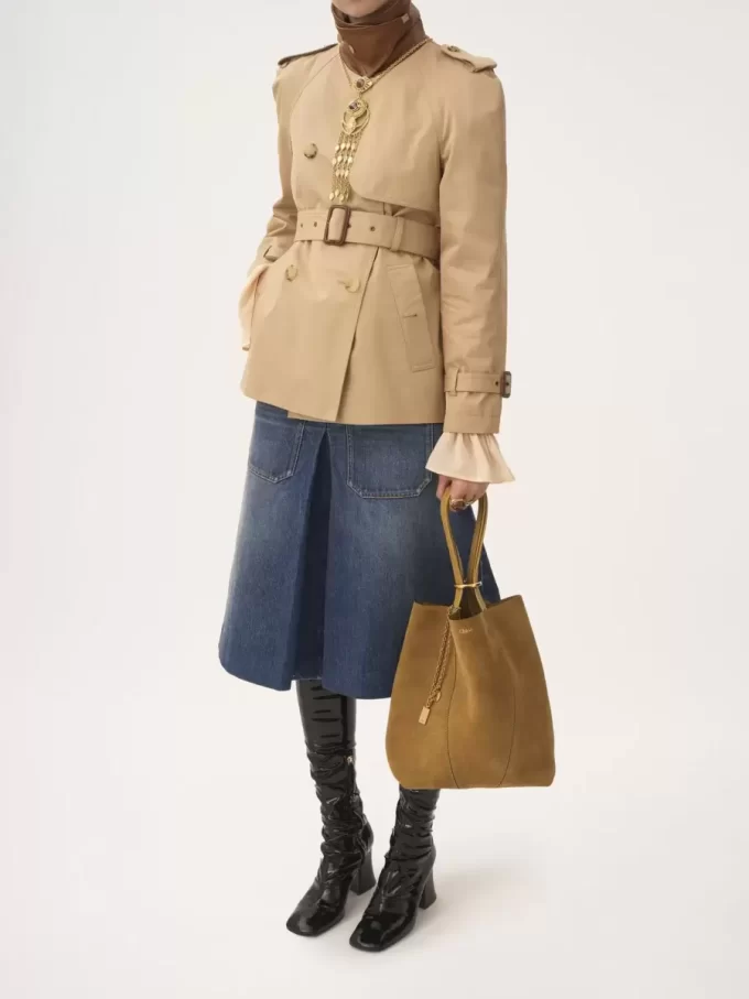 Chloé Spin tote-väska i mocka Chloé Spin tote-väska i mocka
