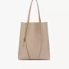 Chloé Spin tote-väska i narvat läder Chloé Spin tote-väska i narvat läder