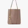 Chloé Spin tote-väska i narvat läder Chloé Spin tote-väska i narvat läder