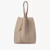Chloé Spin tote-väska i narvat läder Chloé Spin tote-väska i narvat läder
