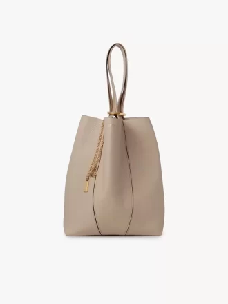 Chloé Spin tote-väska i narvat läder Chloé Spin tote-väska i narvat läder