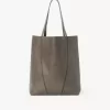 Chloé Spin tote-väska i narvat läder Chloé Spin tote-väska i narvat läder