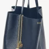 Chloé Spin tote-väska i narvat läder Chloé Spin tote-väska i narvat läder