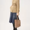 Chloé Spin tote-väska i narvat läder Chloé Spin tote-väska i narvat läder