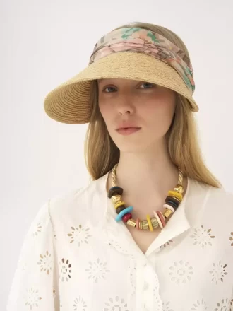 Chloé-visiret i raffia Chloé-visiret i raffia