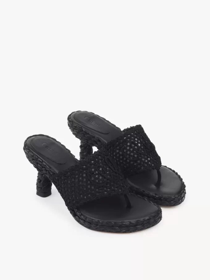 Isla sandal med klack Isla sandal med klack