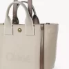 Liten Chloé Carry-väska i canvas Liten Chloé Carry-väska i canvas