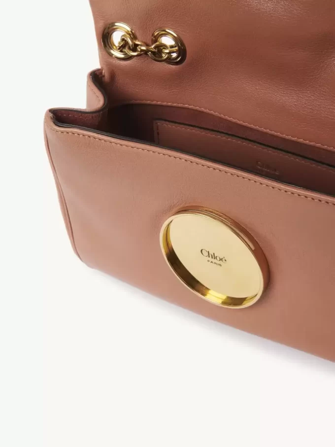 Liten Chloé Heritage axelväska i narvat läder Liten Chloé Heritage axelväska i narvat läder