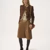 Liten Chloé Heritage axelväska i narvat läder Liten Chloé Heritage axelväska i narvat läder