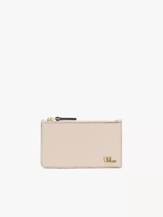 Liten Chloé Iconic-väska med kortfack i glansigt läder Liten Chloé Iconic-väska med kortfack i glansigt läder