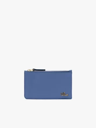 Liten Chloé Iconic-väska med kortfack i glansigt läder Liten Chloé Iconic-väska med kortfack i glansigt läder