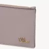 Liten Chloé Iconic-väska med kortfack i glansigt läder Liten Chloé Iconic-väska med kortfack i glansigt läder