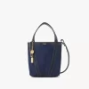 Liten Chloé Spin tote-väska i denim Liten Chloé Spin tote-väska i denim