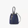 Liten Chloé Spin tote-väska i denim Liten Chloé Spin tote-väska i denim