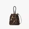 Liten Chloé Spin tote-väska i leopardmönstrat fårskinn Liten Chloé Spin tote-väska i leopardmönstrat fårskinn