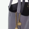 Liten Chloé Spin-väska i narvat läder Liten Chloé Spin-väska i narvat läder