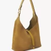 Liten Marcie hobo-väska i mocka Liten Marcie hobo-väska i mocka
