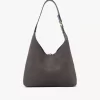 Liten Marcie hobo-väska i mocka Liten Marcie hobo-väska i mocka