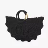 Liten virkad tote-väska med armband, Paravent Liten virkad tote-väska med armband, Paravent