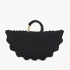 Liten virkad tote-väska med armband, Paravent Liten virkad tote-väska med armband, Paravent