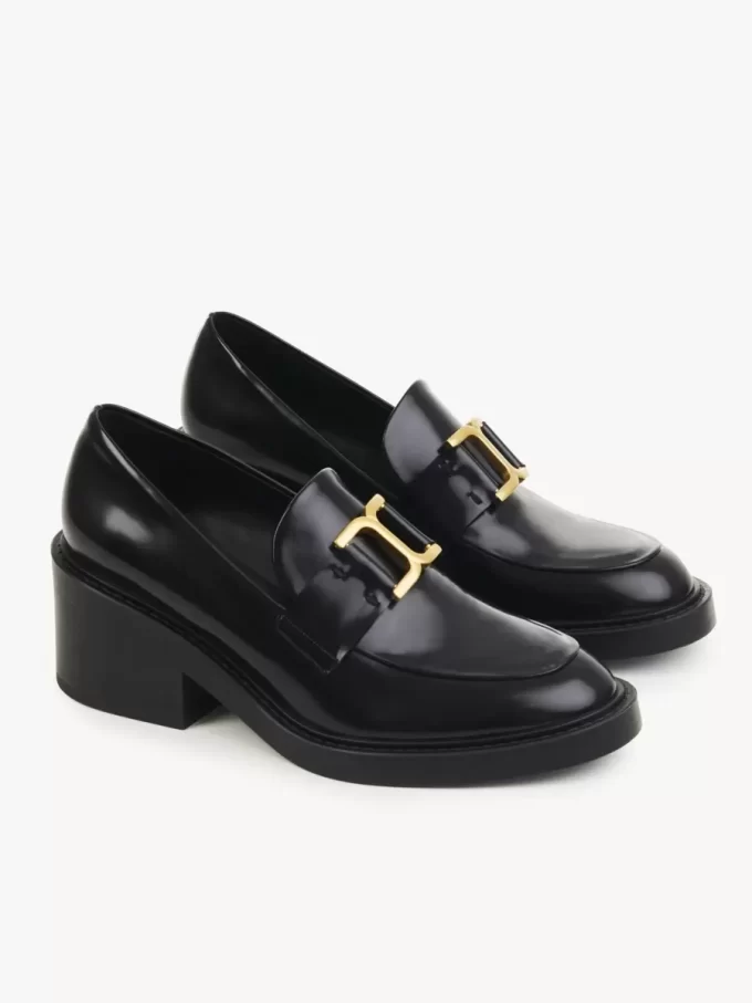 Marcie loafers med klack Marcie loafers med klack