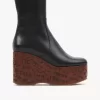 Maxime kilboots med ankelrem Maxime kilboots med ankelrem