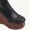 Maxime kilboots med ankelrem Maxime kilboots med ankelrem