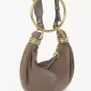 Mini Armband Hobo-väska i mocka Mini Armband Hobo-väska i mocka