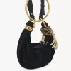 Mini Armband Hobo-väska i mocka Mini Armband Hobo-väska i mocka