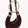 Mini Armband Hobo-väska i mocka Mini Armband Hobo-väska i mocka