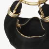 Mini Armband Hobo-väska i mocka Mini Armband Hobo-väska i mocka