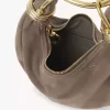Mini Armband Hobo-väska i mocka Mini Armband Hobo-väska i mocka