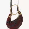Mini Armband Hobo-väska i mocka och ormskinn Mini Armband Hobo-väska i mocka och ormskinn