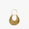 Mini Armband Hobo-väska i mocka och ormskinn Mini Armband Hobo-väska i mocka och ormskinn