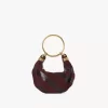 Mini Armband Hobo-väska i mocka och ormskinn Mini Armband Hobo-väska i mocka och ormskinn